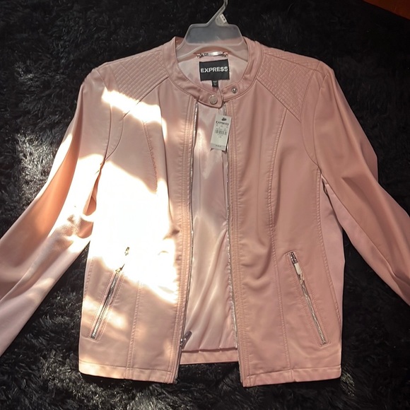 Express Faux leather Jacket - Picture 2 of 5